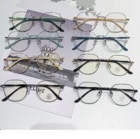 Металлические очки с защитой от синего света Blue Block FENQI F01244