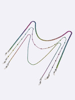 Silver glasses chain GM145