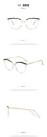 Plastic frames for glasses TR90+CA material (flex hinges) FOCUS FCS2036