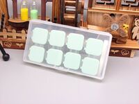 Soft contact lens kit with 4 containers XF144按压四副装