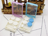 Mini set with contact lens cases XF6601, 2pcs