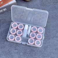 Мини-набор для мягких контактных линз + 6 контейнеров для хранения J1-6多副磨砂套装