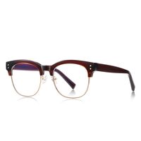 Оправа полуободковая пластиковая из материала TR90 с защитой от синего света, с флексом FOCUS FCS2206