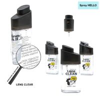 Чистящий спрей SPRAY HELLO 30 ml mini для очистки очковых линз и очков, в коробочке 30шт (заводской продукт, инструкция на русском языке)