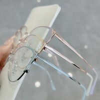 Оправа комбинированная (металл + TR90) с линзами Blue Ray Cut и флексами MAMO S11508