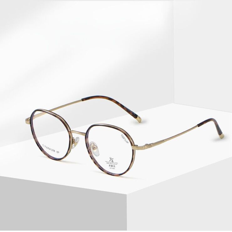 Titanium frames with Blue Ray Cut lenses MAMO T22055
