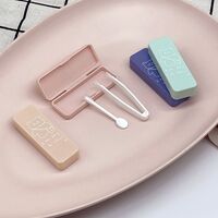 Plastic tweezers with individual pencil-box packaging C007-1Lucky Tweezers length 5,7 cm