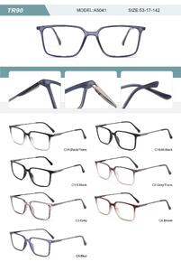 Plastic TR90 frame for men with spring hinges A5041-DA