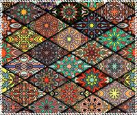 Салфетка для ухода за очками с принтом, материал микрофибра, в индивидуальной упаковке C44 UZOR3, 17,5 *14,5 см