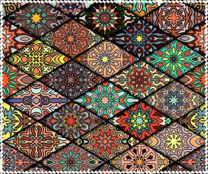 Салфетка для ухода за очками с принтом, материал микрофибра, в индивидуальной упаковке C44 UZOR3, 17,5 *14,5 см