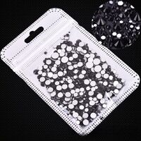 Set of rhinestones with flat bottom for decorating frames and glasses, 39 colors, PD0006