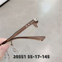 Оправа полуободковая гибридная, металл + TR90, линзы SANTA 20551