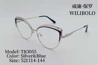 Metal + TR90 ultrathin women's frames with spring hinges Wilibolo TR3055