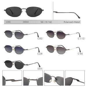 Polarized metal sunglasses for women Leke LK34044