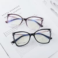 TR90 plastic frame or glasses with blue light protection, with spring hinges FA87122