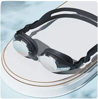 Swimming waterproof anti-fog goggles, diopters from -1.50 to -8.00, 770-ED-YU