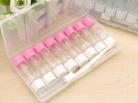 Набор для мягких контактных линз + 8 контейнеров для хранения RGP8个装