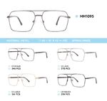 Metal men's frame for glasses MM1095