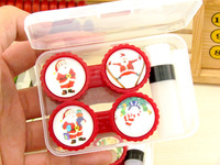 Mini set with contact lens cases ZZ001Chrestmas, 2pcs