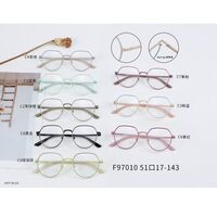 Metal frame MAMO with Blue Ray Cut protection lenses and flex F97010