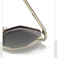 Polarized metal sunglasses with UV400 protection 2966-GT