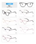 Оправа пластиковая из TR90 женская с флексом T866-DA
