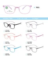 TR-90 plastic frames for kids 7012TR