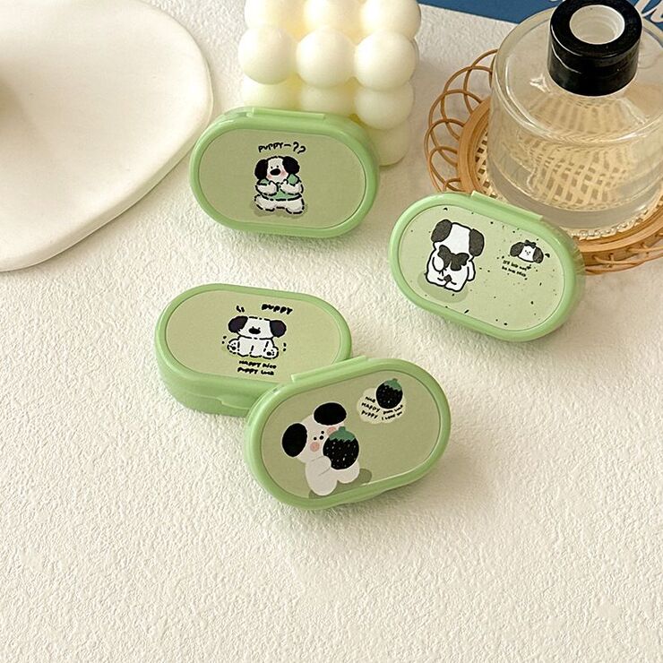 Мини-набор для мягких контактных линз JH881绿盒狗