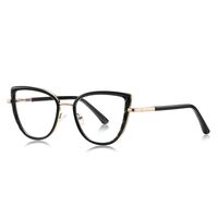 Metal + TR90 plastic Blue Blocker glasses frame for women with UV and blue light protection lenses More FCS3151