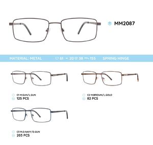 Metal men's frame for glasses MM2087