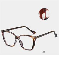 TR90 plastic frame or glasses with blue light protection, with spring hinges FA87230