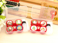 Mini set with contact lens cases ZZ001Chrestmas, 2pcs