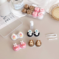 Mini set with contact lens cases WK400, 4pcs