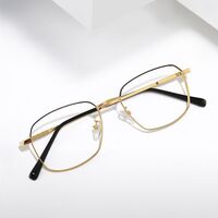 Очки металлические с защитой от синего света 9802-2-GT