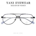 Оправа металлическая с линзами Blue Ray Cut MAMO 52065