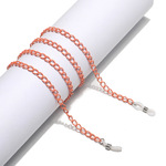 Нескользящая металлическая цепочка для очков розового цвета GL1101