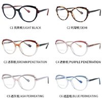 TR90 plastic frame or glasses with blue light protection, with spring hinges FA87192