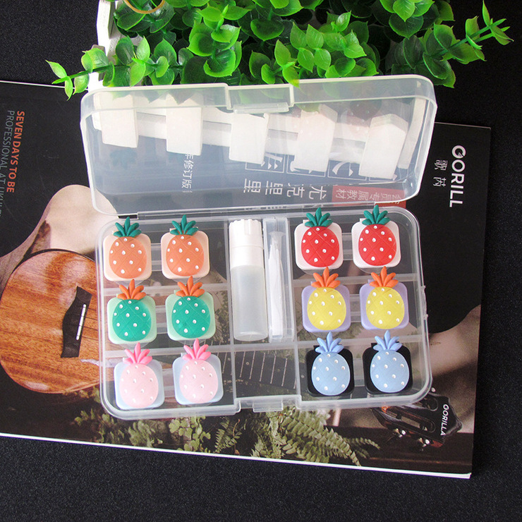 Mini set with contact lens cases HFB5007V, 6pcs