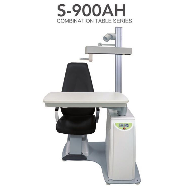 Ophthalmologist workstation, combined table + chair S-900AH, tabletop 900*440 mm
