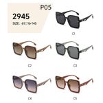 Polarized metal + TR90 sunglasses P05KY 2945