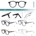 Acetate plastic frames for glasses Big City M1101
