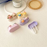 Mini soft contact lens kit retractable W-CT27饼糖女孩
