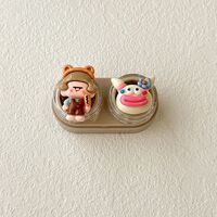 Mini soft contact lens kit retractable W-CT40香肠嘴