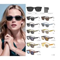 Polarized PC+CP plastic sunglasses with photochromic lenses Rianova R9017
