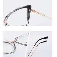 TR90 plastic frame or glasses with blue light protection, with spring hinges FA87081