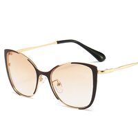 Metal sunglasses with UV400 protection 9713-2-GT