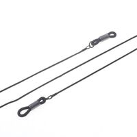 Black-colored metal non-slip chain, for glasses and masks GL857