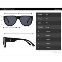 Plastic sunglasses for women Elit 002-EL