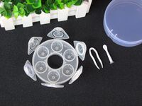 Soft contact lens kit with 3 containers XY310