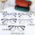 Hybrid frame, metal + TR90, with Blue Block coating SANTA 1579